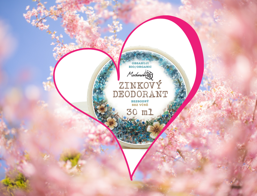 zinkovy deodorant medarek bez vune